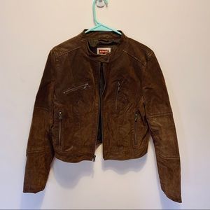 Levi’s Authentic Leather Moto Jacket